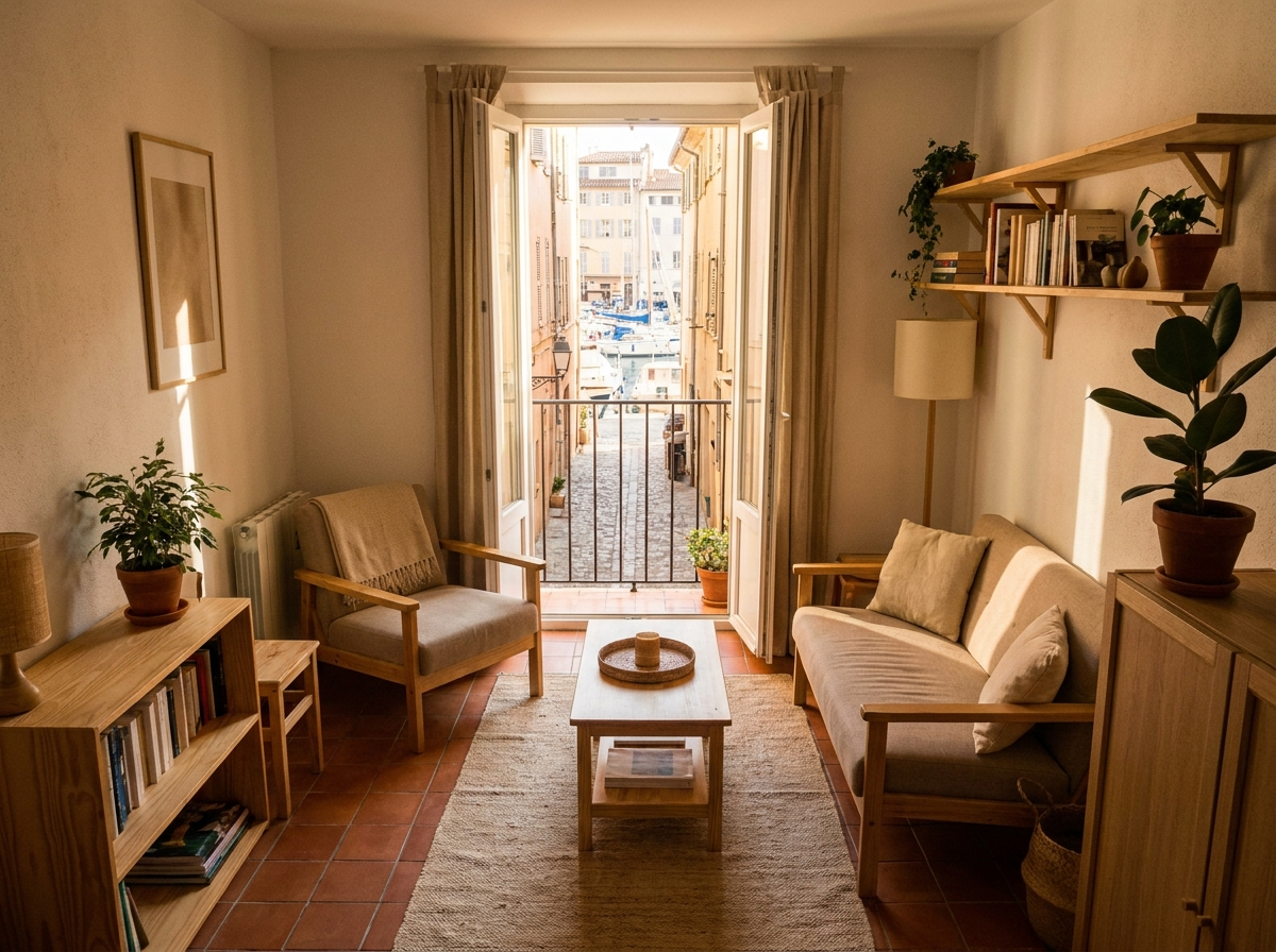 T2 meuble proche du port — exemple