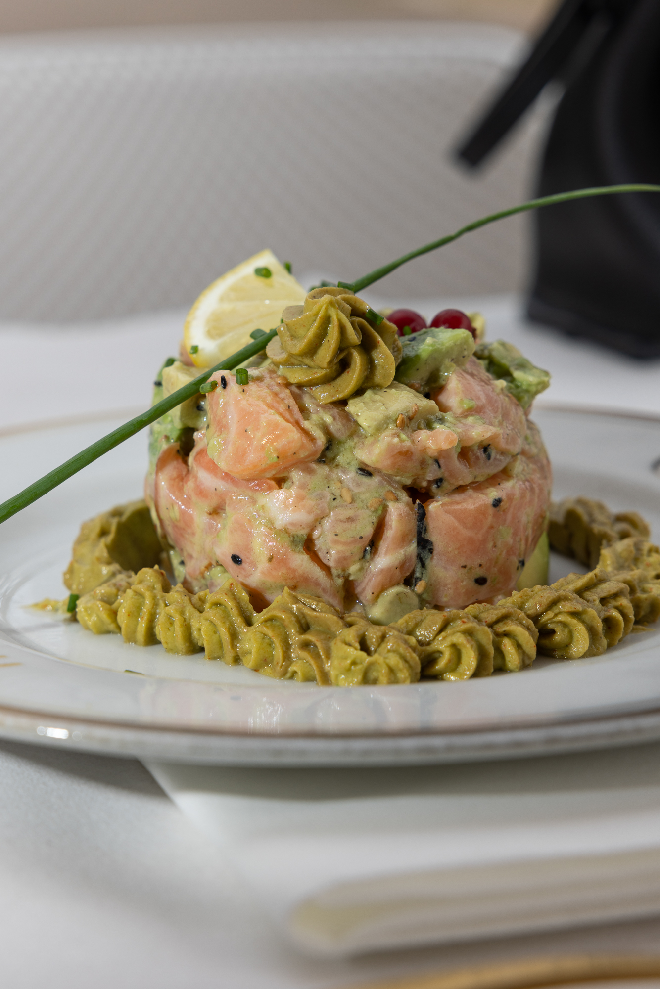 Tartare saumon avocat
