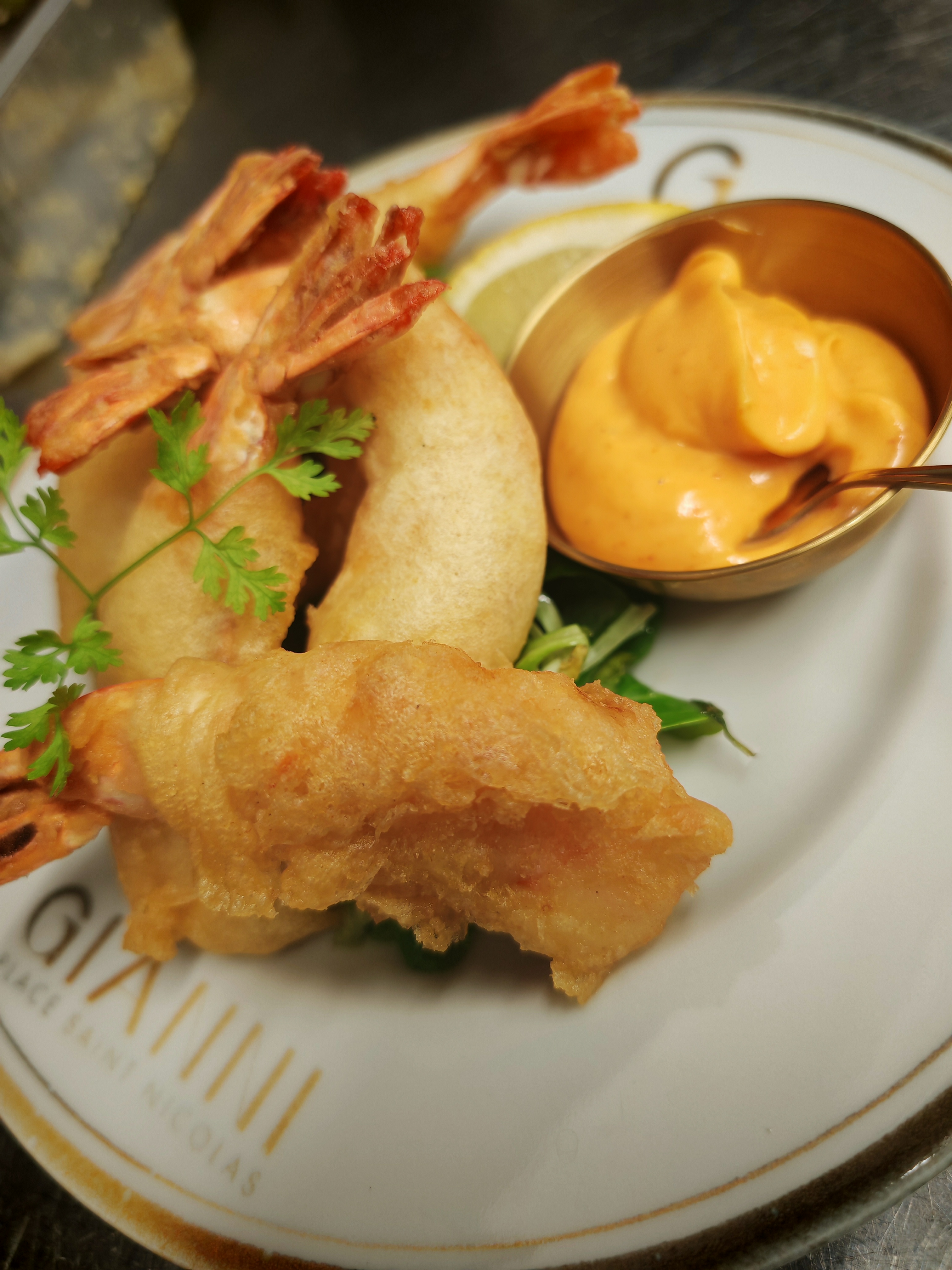 Beignets de gambas