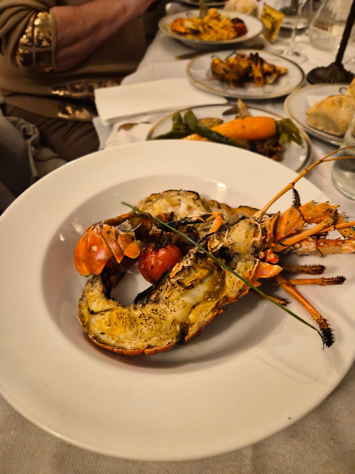 Tagliatelle crustaces langouste